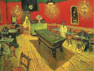 世界名画系列 一代艺术界天才 梵谷（Vincent Van Gogh） 最爱以蓝色与黄色诉说心情