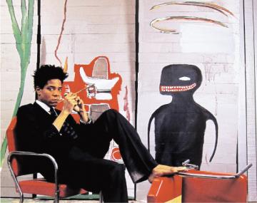 美国涂鸦艺术家受看中 巴斯奎亚特（Jean-Michel Basquiat）作品拍出天价