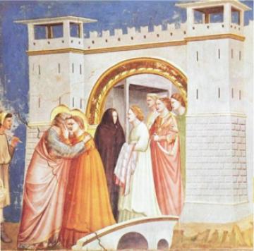 乔托·迪·邦多纳（Giotto di Bondone） 作品：金门 让人拥抱神圣之感及肃穆之美