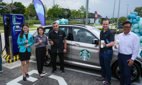 星巴克与云升绿科技合作在其马来西亚门店提供电动汽车充电服务￼